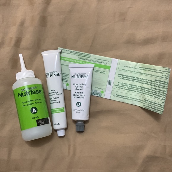 Garnier Nutrisse Cream, Hair Colour, Light Natural Brown, Crème colorante - Picture 5 of 5